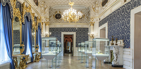 Blue Room | Faberge Museum Tour | tours | Tours In Saintpetersburg