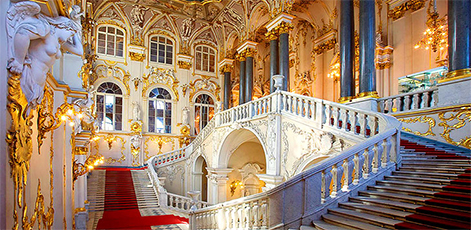 Jordan Staircase of the Winter Palace | Hermitage Museum Tour | tours | Tours In Saintpetersburg