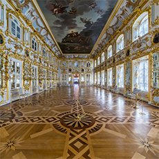 The Ballroom at the Grand Palace in Peterhof | Peterhof Tour | tours | Tours In Saintpetersburg