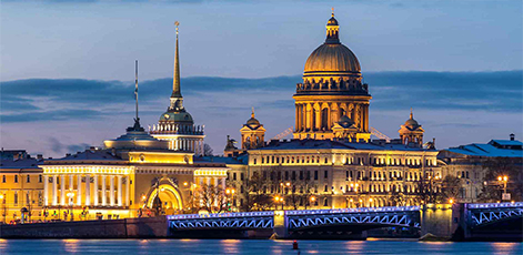 View on the Admiralty building and Isaac Cathedral | Saint Petersburg City Tour | tours | Tours In Saintpetersburg