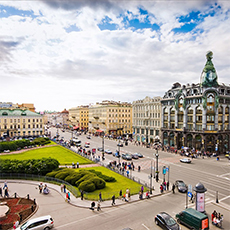 View on Singer House on Nevsky Prospect | Saint Petersburg City Tour | tours | Tours In Saintpetersburg